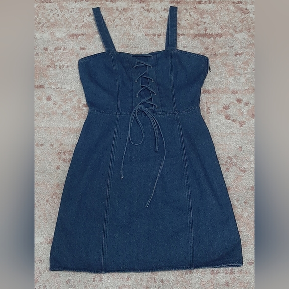 BB Dakota Dresses & Skirts - BB Dakota Dark Denim Mini Dress